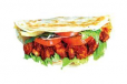 Shish Tawook Paratha Sandwich