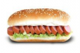 Big Hot Dog Supreme Combo Sandwich