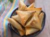 Vegetable Samosa plate