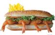 Butterfly Prawns Combo Sandwich