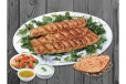 Chicken Kabab Barbecue With Bread
