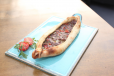 Pita with Lamb Cubes