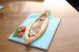 Pita With Lamb Cupes And Cheese For Kids