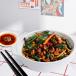 Thai Style Hot Basil With Udon Noodles [New] (Tofu)  (Spicy)