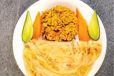 Egg Bhurji Poratta/ Bread
