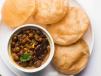 Poori (3 Pcs) With Chole