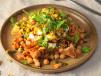 Chole Samosa Chaat