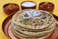 Aloo + Onion Paratha