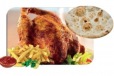 Grilled Chicken + 2 Roti