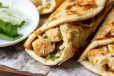 Shawarma Chicken Paratha Roll