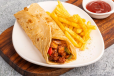 Chilli Chicken Paratha Roll