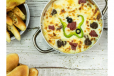 Sausage And Pastrami Pan With Melted Cheese