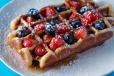 Berries Waffle