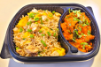 Mix fried rice combo with chicken 65