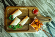Tanzanian Kebab Wrap Meal