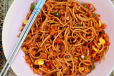 Schezwan Noodles chicken