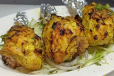 Stuffed Chicken Tangri Kabab