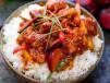 Crispy Spicy Honey Chicken Combo