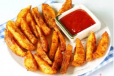 Potato Wedges Plate