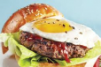 Beef Burger With Eggs