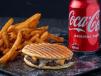 Flat Truffle Beef Burger Combo