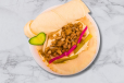 Hummus Meat Sandwich