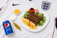 World Cup Combo Meat Kebab Grills Plate