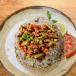 Green Beans With Meat And Rice.