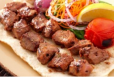 Grilled Lamb Cubes Sandwich