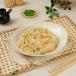 Vegetable Fried Rice Burnt Garlicأرز مقلي بالخضار والثوم المحروق