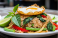 Street Style Spicy Thai Basil Rice Veg