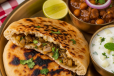Amritsari Stuffed Kulcha Onion