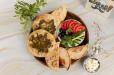 Zaatar and Cheese Mini Oushe