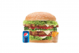 Grilled Burger Double Chicken