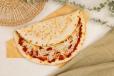 Muhammara With Kashkaval Manakeesh