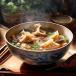 Vegetable Wonton Soup
