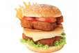 Chicken Thighs Double Burger