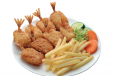 Butterfely Prawn Plate