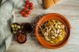 Tagine Chicken With Tafaiya And Almonds