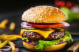 Juicy Grilled Burger
