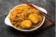 Egg Fried Noodles Schezwan