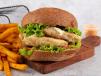 Diet Cajun Chicken Burger Sandwich