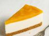 Mango Cheesecake Slice