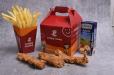 Chicken strip meal