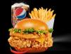 Crispy Chicken Burger Meal