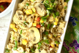 Egg Mushroom Fried Rice