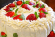 Strawberry Fruit Cake