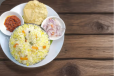 FRIED CHCIKEN DUM BIRYANI with EGG