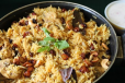 CHICKEN BIRIYANI WITH SOFT DRINK