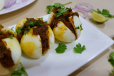 Kanthari chutney stuffed boiled EGG 4 pcs